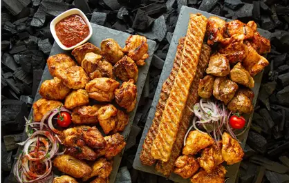 Сочно.Мощно – мясо на углях